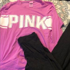 Pink vs xs outfit